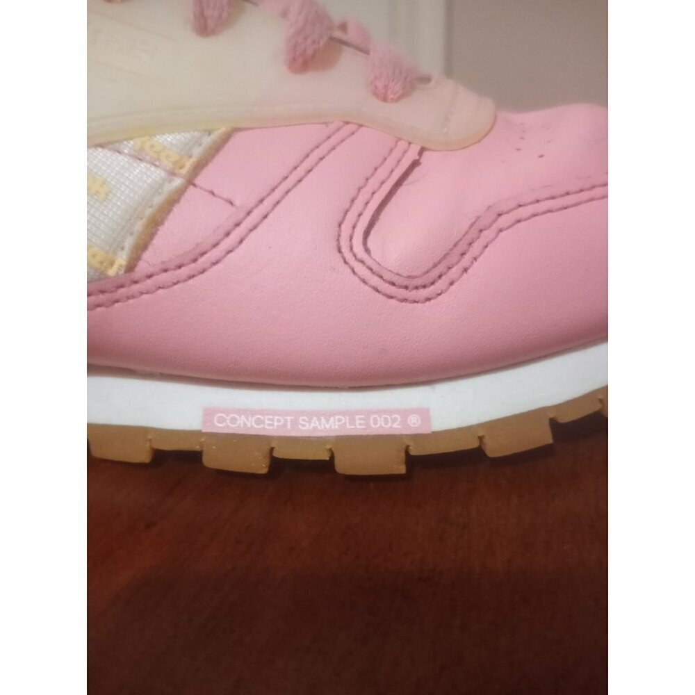 Reebok Classic 1983 DV5245 Mens Leather Athletic Shoes Pink Desert Glow Size 7 - Picture 6 of 15